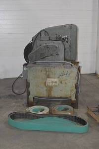lot 4 image: Ryman Belt Sander with extra sanding belts