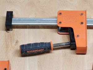 lot 44 image: (2) Nice Jorgensen Woodworking Clamps