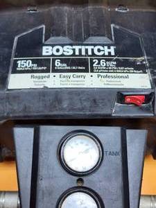 lot 112 image: Bostitch Portable Air Compressor