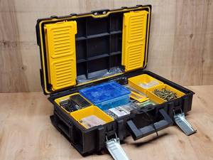lot 176 image: DeWalt Storage Organizer with Contents