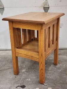lot 217 image: Wooden Side Table