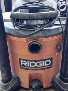 lot 96 image: Ridgid 12 Gallon Shop Vac