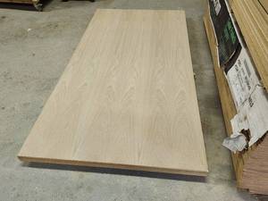 lot 149 image: (3) Sheets of White Oak Veneer Particle Board