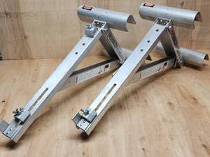 lot 377 image: (2) Werner Ladder Jacks