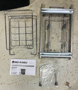 lot 351 image: Rev-A-Shelf 35 Quart Waste Container Pull Out