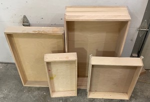 lot 354 image: Variety of Wooden Drawers