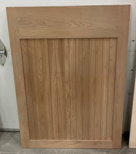 lot 355 image: 7 Wooden Panel Cabinet Doors
