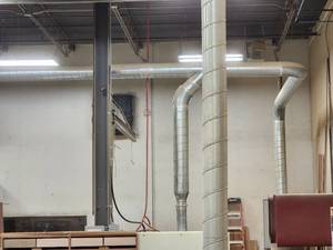 lot 269 image: Woodworking Shop Ventilation Ductwork