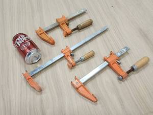 lot 293 image: (3) Woodworking Clamps