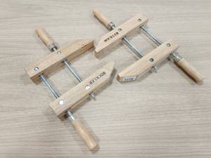 lot 387 image: (2) Rockler Woodworking Clamps