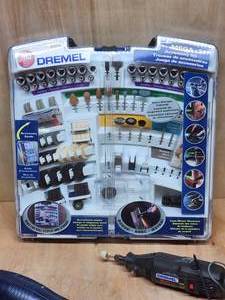 lot 402 image: Dremel Tool with Accessories and a Corner Sander