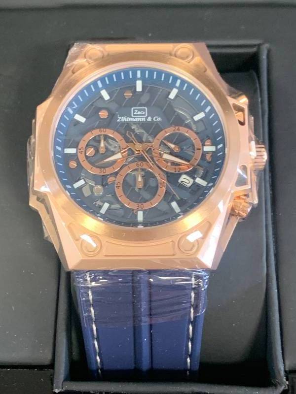 lot 11 image: New Zihmann & Co. ZC100 5atm Watch $745 retail