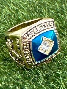 lot 16 image: LA Dodgers Championship Replica Ring