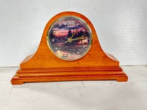 lot 33 image: Terry Redlin Mantle Clock