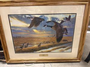 lot 62 image: Hayden Lambson Honkers Signed & Numbered 26x34 Inch