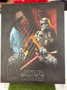 lot 75 image: Star Wars Canvas Art 16x20 Inch