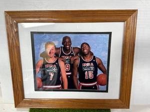 lot 88 image: Dream Team Framed Photo 14x16 Inch