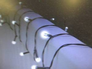Pure Garden Solar-Powered LED Strin...