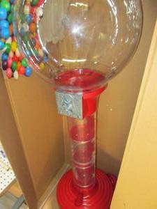 36 Metal Spiral Gumball Bank open ...