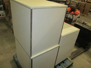 3 cabinets with drawers ...