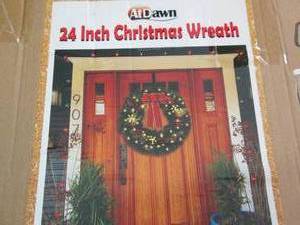 24 inch Christmas wreath ...