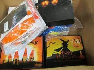 Box of Halloween items look new ...