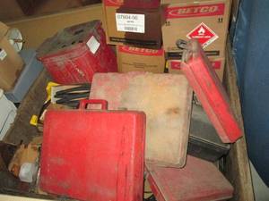 Lot of mechanics tools , snowmobile...