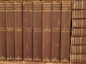 lot 57 image: 21 Volume Book Set Alexander Dumas