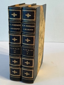 lot 61 image: Beautiful Two Volume Book Set E. H. Harriman