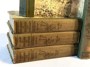 lot 64 image: Six Volume Vintage Book Set - The Library of Pioneering and Wood Craft