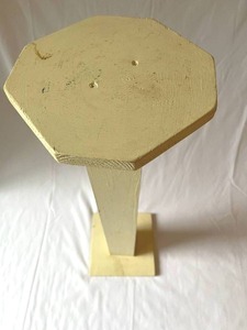 lot 204 image: Hand Made Wooden Plant Stand