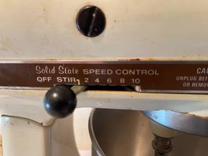 lot 234 image: Vintage Kitchenaid Mixer
