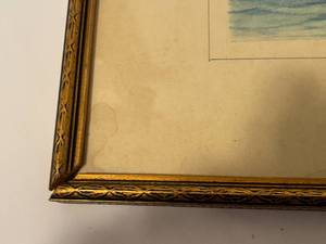 lot 239 image: Vintage Sailing The Seas Framed Print