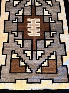 lot 187 image: Vintage Native American Navajo Textile