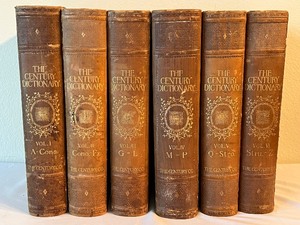 lot 103 image: Antique Six Volume Set The Century Dictionary