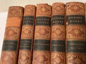 lot 250 image: Vintage Dickens Works Book Collection