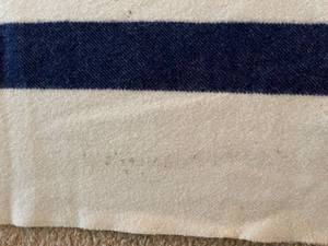 lot 261 image: Vintage Wool Blanket by Hudsons Bay Company