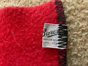 lot 263 image: Vintage Baron Wool Blanket
