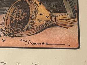 lot 275 image: Rule VII Framed Print by Chas Crombie