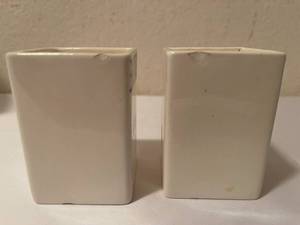lot 280 image: Vintage Sugar, Cloves and Nutmeg Ceramic Kitchen Containers