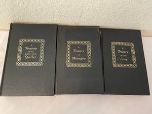 lot 293 image: A Treasury of Philosophy, Essay and Speeches Books