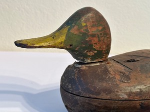 lot 135 image: Vintage Wooden Decoys