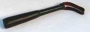 lot 161 image: Vintage Leather Billy Club