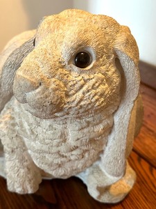 lot 166 image: Concrete Garden Rabbit