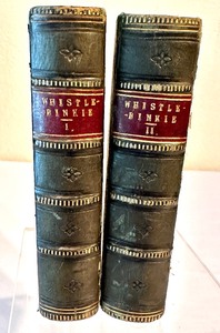 lot 312 image: Two Antique 1753 Small Books Whistle-Binkie A Collection of Songs of the Social Circle