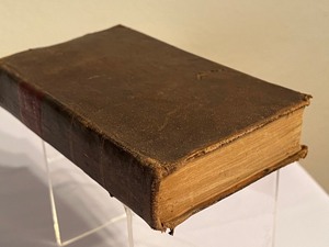 lot 330 image: Antique 1789 Book Church History