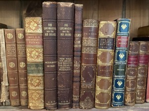 lot 320 image: Variety of Vintage and Antique Books