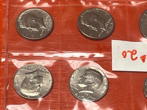 (7) Different Date Kennedy Half Dollars From the 1970s