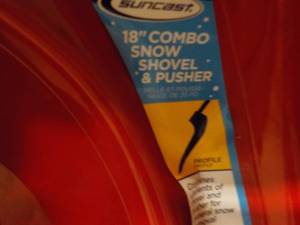 3 Suncast 18 Plastic Shovels...