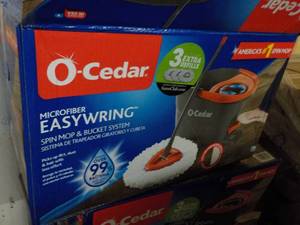 O-Cedar Spin Mop and Bucket...